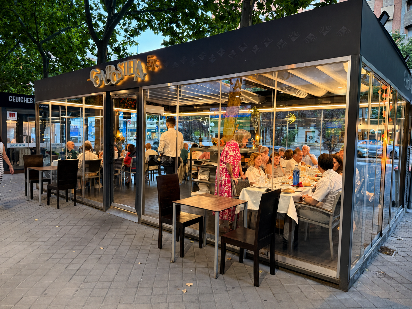 Terraza de Restaurante Compostela 57